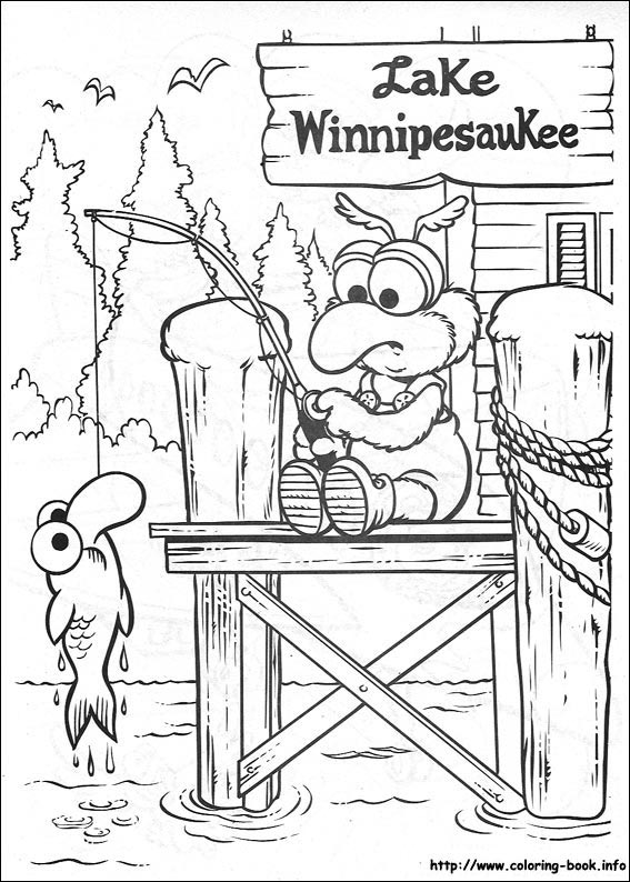 Muppet Babies coloring picture